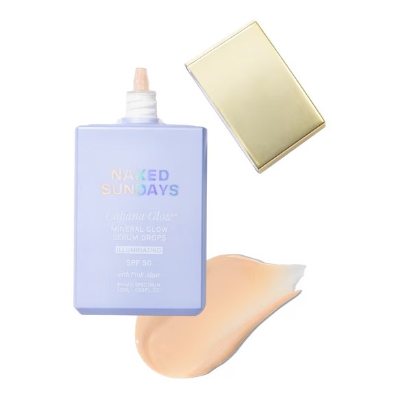 NWT Naked Sundays CabanaGlow Mineral Glow Drops SPF 50 Sunscreen - Picture 4 of 4